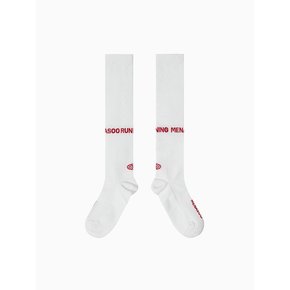 [10 PACK] Menasoo Long Socks_White