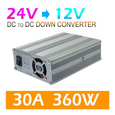 리코 dc-dc컨버터 24v12v다운컨버터 차량용변압기  아답터