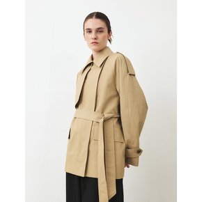 TFF CLASSIC HALF TRENCH COAT_2COLORS