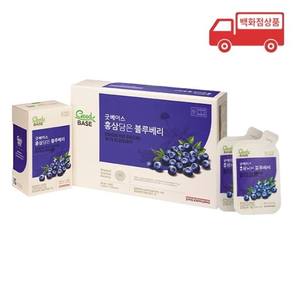 굿베이스 홍삼담은 블루베리(50ml*30포)