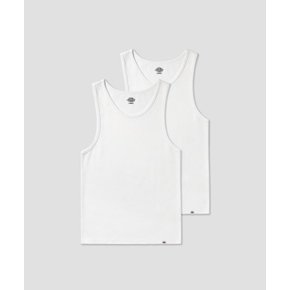 2PACK 베이직 슬리브리스 White 탱크탑 DIKU263LRSL001WH 6143095
