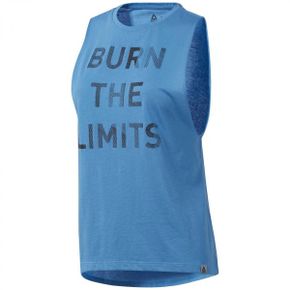 우먼 탱크탑 나시 그래픽 시리즈 Burn Limits Muscle 탑 EC2058 XL cyan 7611091