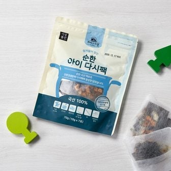 쁘띠구르망 순한 아이 다시팩 70g