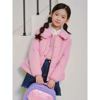 빈폴키즈 *시즌오프30%*[BEANPOLE KIDS] 러블리 패딩 점퍼  라이트 핑크 (BI4138G01Y)