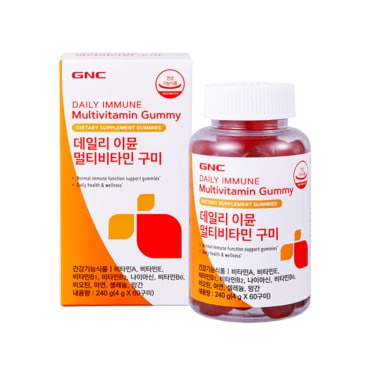 GNC 데일리 이뮨 멀티비타민 구미 (60구미)