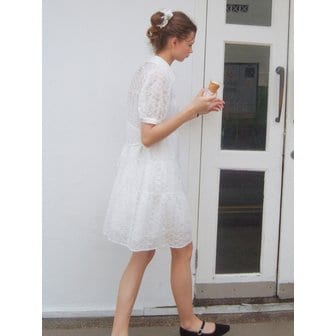 하케쉬(Hackesch) Lena Dress_White