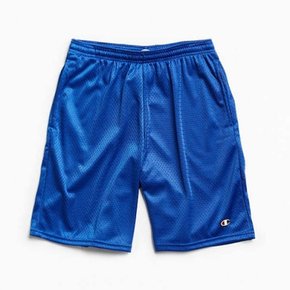 [champion usa] 91622 LONG MESH SHORTS WITH POCKET (ROYAL)