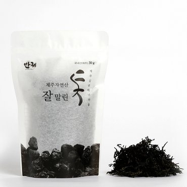  [오초록] 제주 해녀가 준비한 제주 잘 말린 톳 90g(30g*3팩)