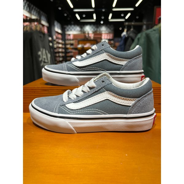 [시흥점] 키즈 스니커즈 컬러띠어리 올드스쿨 (차콜)(VN000CYVRV2)