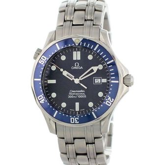  미국 트리플에잇 헬멧 Omega Mens 2541.80.00 Seamaster 300M 쿼츠워치 1677973