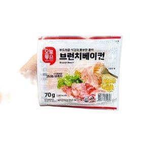 오늘좋은 브런치 베이컨 70g 아이스박스포장
