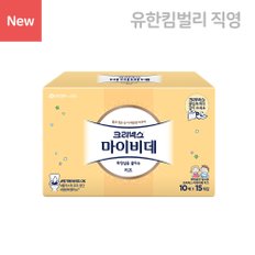 크리넥스 마이비데 키즈 휴대용 10매 X 15개입 (화장실용 비데물티슈) 1EA