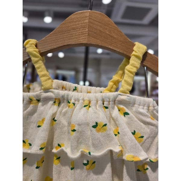 [파주점] (YE)  레몬 민소매 상하세트  4537067215