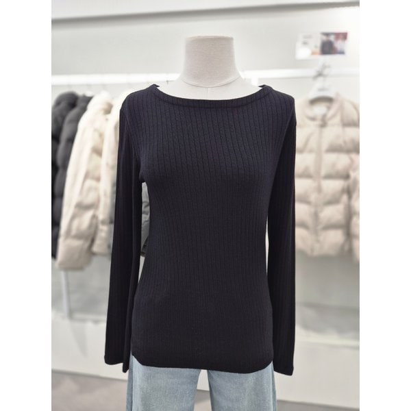 [여주점] 여성 보트넥 긴팔티(EPF4TR2504)