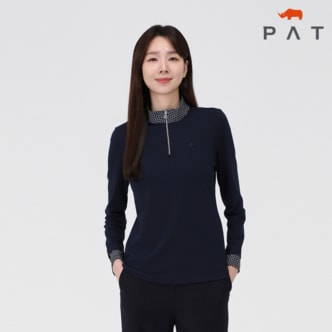 PAT [PAT여성] 여성 코트나 기모 배색 반짚업 티셔츠_1I85401