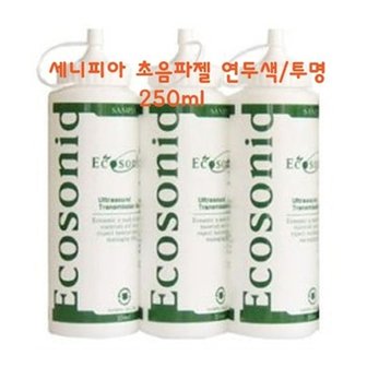  세니피아 ECG 초음파젤 250ml (투명) 12개 고주파용