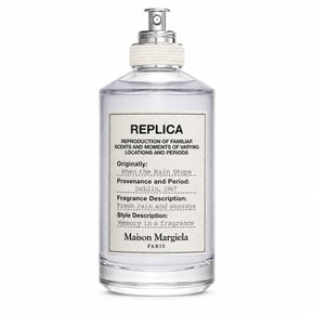 레플리카 웬 더 레인 스탑스 30ml  _정식수입원_정품향수_물기어린꽃향_따뜻한 흙냄새