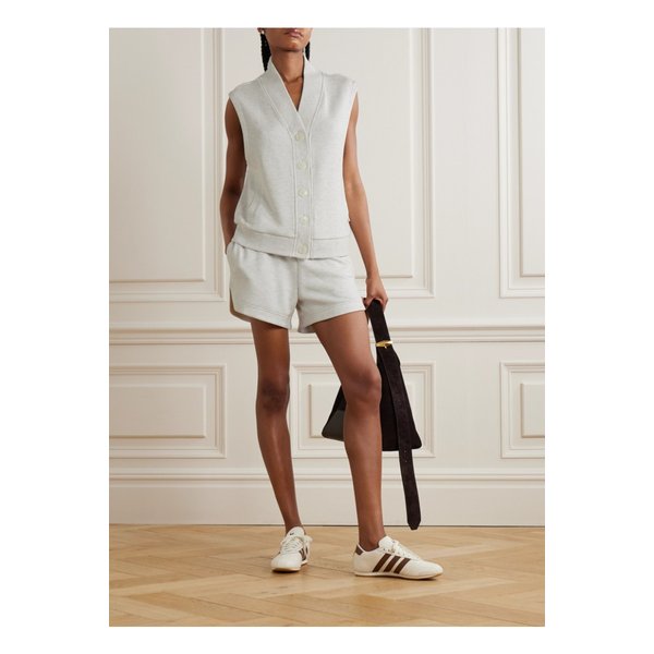 발리 비키 멜란지 저지 베스트 그레이 1647597359818750