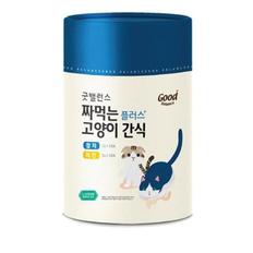 굿밸런스 짜먹는 고양이 간식 플러스 참치 30p + 치킨 30p 1세트