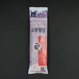 오너클랜 명진-고무장갑 특대 XL 적색 고무장갑 명진 명진고무