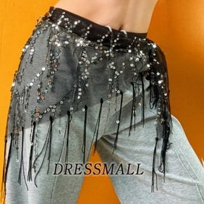 삼각스팽글 힙스카프 밸리 댄스복 벨리 라인 줌바