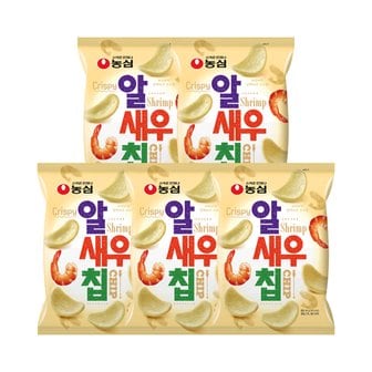 너만아는과자점 농심 알새우칩 68g x 5개 / 스낵 간식