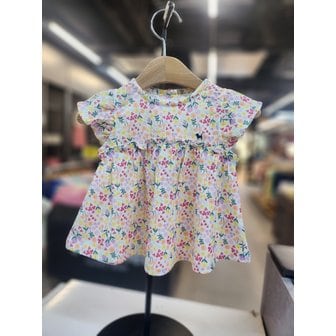 블루독베이비 [파주점] (OR)코지플라워티셔츠(4431433304)