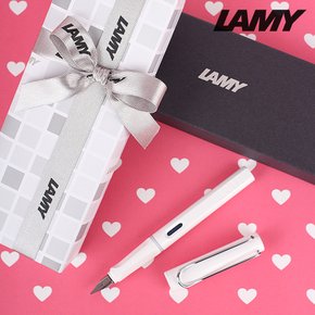 LAMY 라미  사파리 만년필 화이트 무료각인