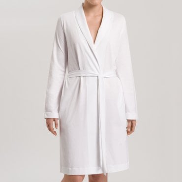 한로 Robe Selection Shawl Collar Robe (77302_white)