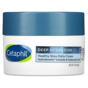 미국직구 Cetaphil 세타필 딥 하이드레이션 헬시 글로우 데일리 크림 48g