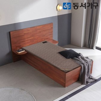 동서가구 유주얼 멀바우 싱글 S 와이드헤드 황토숯 흙침대 스탠다드 DF642744