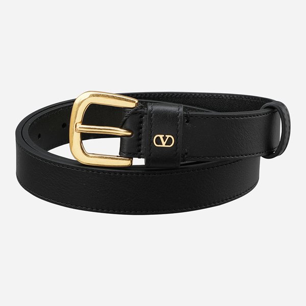 [시흥점] 5F 7W2T0SM1 PPU 0NO 골드 버클 여성 벨트 블랙