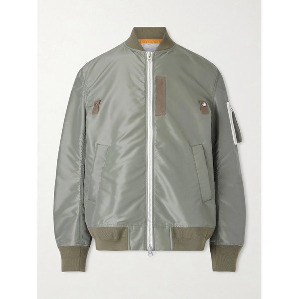 패디드 나일론 트윌 봄버 재킷 46376663162924543