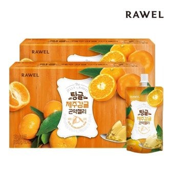  로엘 곤약젤리 제주감귤 2박스 (130g x 20팩)