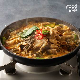  [푸드얍] 엄선된 곱창전골 600g 3팩 외 6종 탕 / 부대찌개, 갈비탕, 뚝불