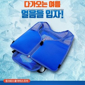 몽크로스쿨아이스조끼(보냉/보온쿨러백+냉매8개포함)