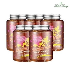 쇼킹토너 꿀광버전 250ml 5개 꿀광보습+각질케어/올인원 수분영양크림