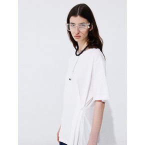 Button Line T-shirt_White