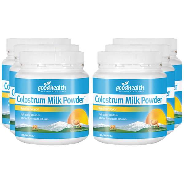 굿헬스 콜로스트럼 초유 파우더 Colostrum 350g 6개
