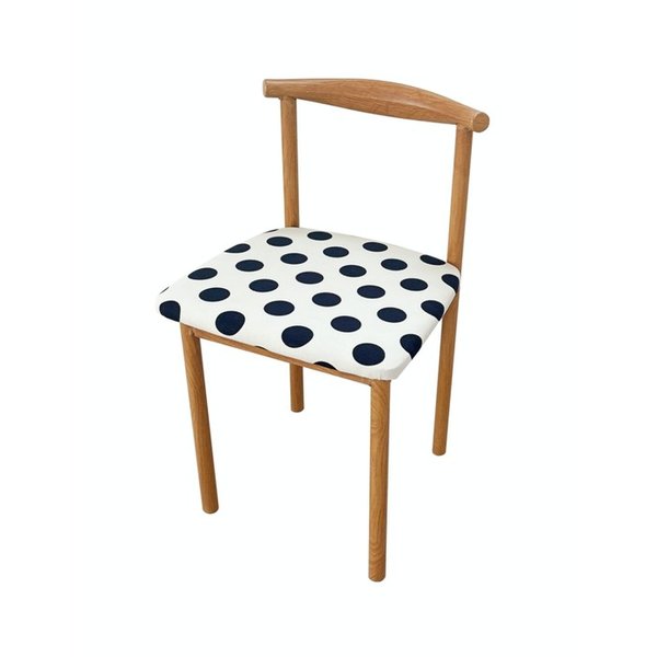 Cotton dot backrest chair