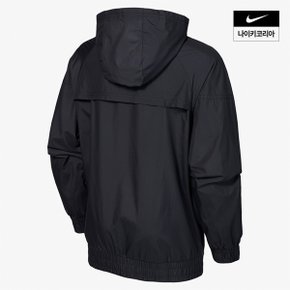 키즈 나이키 스포츠웨어 윈드러너 주니어 후드 리펠 재킷 NIKE FZ5516-010