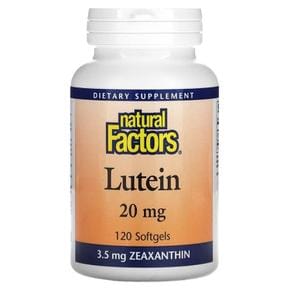 미국직구 Natural Factors 네추럴팩터스 루테인 20mg 120소프트젤