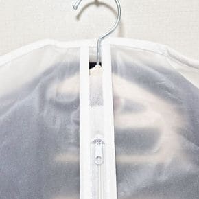 행거 옷장 옷걸이 정리를 위한 반투명 옷커버