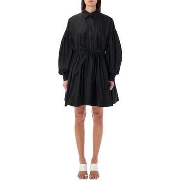 MSGM 24SS 엠에스지엠 숏 원피스 24P3641MDA59247109 99 BLACK