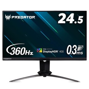 Acer Predator X25bmiiprzx IPS HD 0.3ms(GTG, Min.) 360Hz (HDMI 240Hz) USB3.2 G-SYNC 게이밍