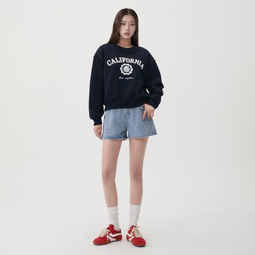 LAP 하트 포켓 도트 데님 쇼츠팬츠 AR2DP420