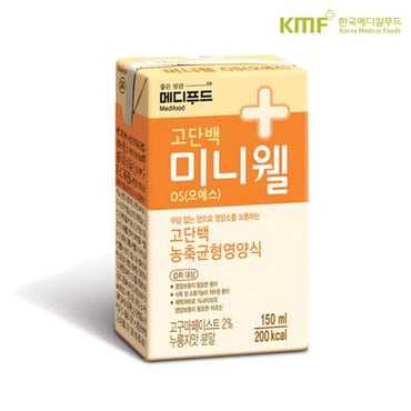  메디푸드 미니웰 OS 고구마맛 150ml(24팩) 고단백 균형영양식