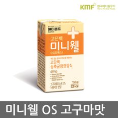 메디푸드 미니웰 OS 고구마맛 150ml(24팩) 고단백 균형영양식