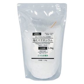 쿠시마 드럭스토어 염화마그네슘 플레이크 1.5kg 염화마그네슘 플레이크 (계량컵 포함)