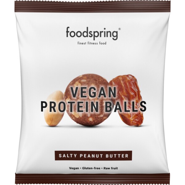 푸드스프링 foodspring 프로틴 볼 땅콩버터 40g